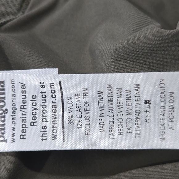 PATAGONIA WOMEN'S SKYLINE TRAVELER PANT PANTS BASIN GREEN SIZE 2 SHORT - Picture 9 of 16